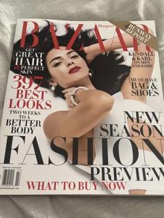 BAZAAR 2016年　6月7月号　ケンダルジェンナー表紙