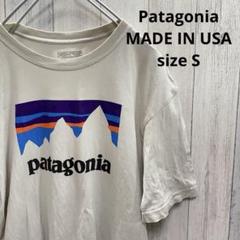 U.S.A.製 patagonia パタゴニア Tシャツ ベージュ系 S
