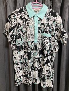 DIESEL イラストプリント ポロシャツ Sサイズ