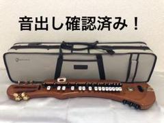 【動作確認済み】スズキ ソプラノ　大正琴　蘭 アンプ・ケース付き 動作確認済み】スズキ ソプラノ 大正琴 蘭 アンプ・ケース付き