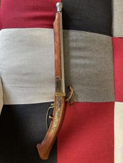 古式銃 装飾的な金属パーツ付き 約70cm 古式銃 装飾的な金属パーツ付き 約70cm - メルカリ