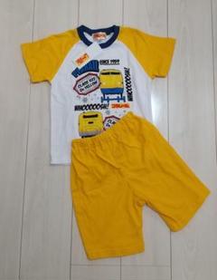 新品 半袖 パジャマ プラレール ドクターイエロー メッシュ 110