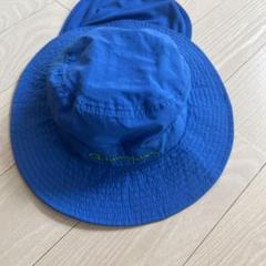 Champion 青 ハット メッシュ裏地付き