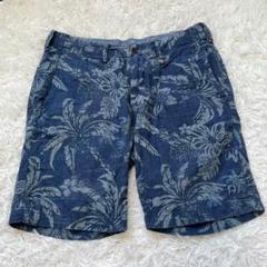 Ralph POLOラルフローレンポロ 柄　アロハ　ショート　パンツ　28