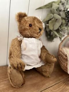 アンティークベア　☆　テディベア　☆　鳴きます　♡ ドイツハーマンビンテージテディベア鳴きます✧*。