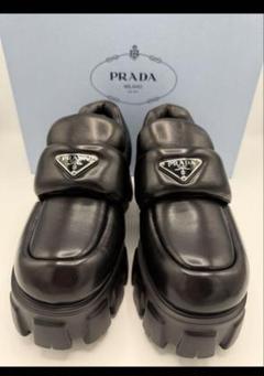 ✨未使用、人気✨【PRADA】プラダ エナメルローファー オールブラック レア ✨未使用、人気✨【PRADA】プラダ エナメルローファー オール
