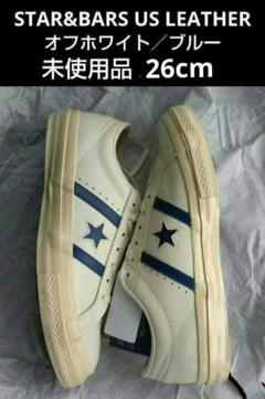 日本製 CONVERSE STAR&BARS VTG LEATHER Converse Japan Stars & Bars 