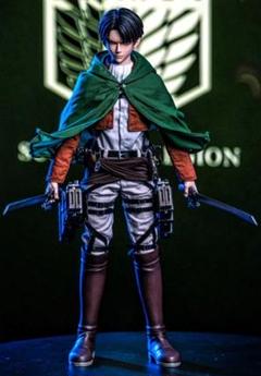 進撃の巨人 リヴァイ 1/6スケール フル可動アクションフィギュア フルセット版 進撃の巨人 リヴァイ 1/6スケール フル可動アクションフィギュア