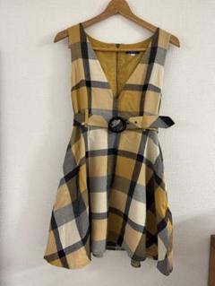 Burberry Blue label ニットワンピース カシミヤ ウール 38 - メルカリ