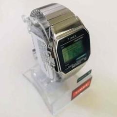 アメリカ正規買付 timex シルバー 腕時計 supremeベースモデル