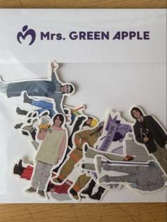 ミセスグリーンアップルライラックアクリルキーホルダーとステッカーセット Mrs. GREEN APPLE ライラック アクリルキーホルダー アクスタ
