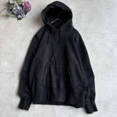MHL. マーガレットハウエル　ハーフジップスウェット　パーカー黒長袖トレーナー MHL. マーガレットハウエル ハーフジップスウェット パーカー黒