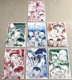 名探偵コナン映画チラシ　フライヤー　アニメ版　原画 さらにお値下げしました。名探偵コナン 原画版7作品 映画チラシ