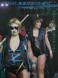 全日本女子プロレス・パンフレット リングスターVOL.24　ダンプ松本&C・ユウ
