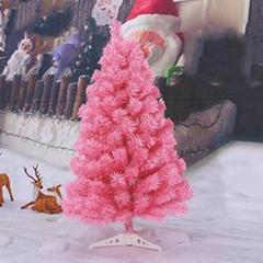 ピンク クリスマスツリー 90cm 松かさスノータイプ クリスマス飾りのサムネイル