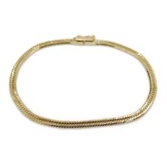 4g K18 喜平12面トリプルブレスレット 18金 ブレス Y04579 r_k18-12mt-4g-17c.jpg