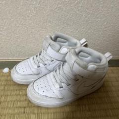 NIKE ホワイト ハイカットスニーカー