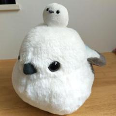 ふくふくシマエナガなかよしおやこカラフルウルトラBIG