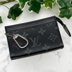 ルイヴィトン ポシェット・クレ ヴォワヤージュ コインケース 現行品 ブラック