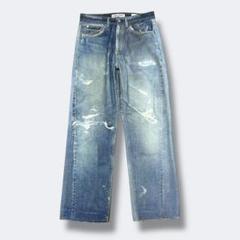【OUR LEGACY】ツートーンプリント・ボーイフレンドジーンズ Our Legacy ダメージ ボーイフレンドジーンズ 通販 - FARFETCH