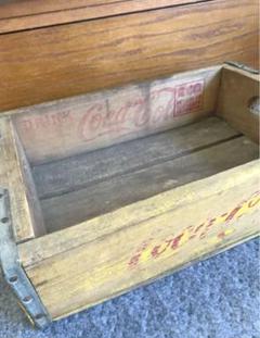貴重60s コカコーラCOLAアメリカアンティーク企業物ウッドボックス木箱USA Amazon｜60s コカコーラCOLA アメリカアンティーク企業物ウッド
