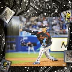 元シアトルマリナーズ岩隈久志 直筆サイン入り WBC（16×20インチ