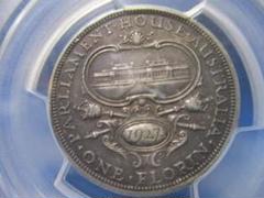 オーストラリア 1フローリン銀貨☆1951年／ジョージ6世／極美品／ オーストラリア 1フローリン銀貨☆1951年／ジョージ6世／極美品