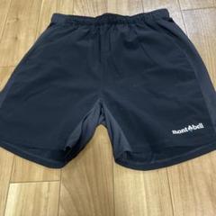 mont-bell ブラック ランニングショーツ S