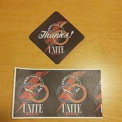 B'z presents UNITE #01 ステッカー 半券