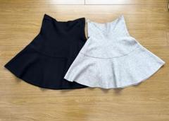 ZARA ニットフレアスカート 2色セットのサムネイル