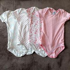 プチバトー　PETIT BATEAU　肌着4点