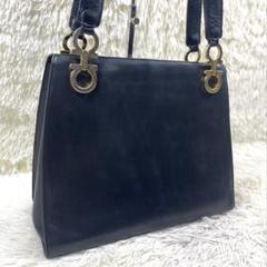 Salvatore Ferragamo ショルダーバッグ ガンチーニ レザー
