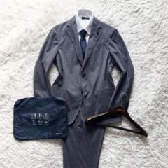 <24ss> LARDINI easy wear グレー スーツ サイズ46