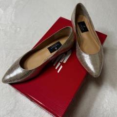 【美品】 ランバン コレクション ビジューヒール　ポインテッドトゥ　パンプス