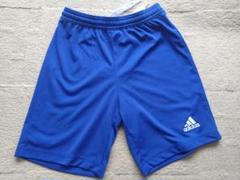 adidas 青 ハーフパンツ 140cm