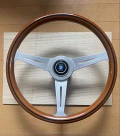 ナルディ　ステアリング　ウッドビンテージ　370mm (当時物) 美品 ナルディ ステアリング ウッドビンテージ 370mm (当時物) 美品