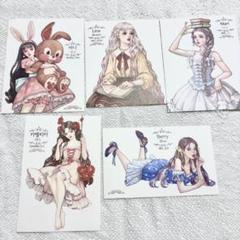 Hwara様ステッカー♡お試し5枚セット【E】/人物ステッカー