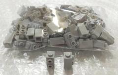 100個　1×1×2　ライトグレー　LEGO　レゴ　未組み立て　未使用 スタッドのサムネイル