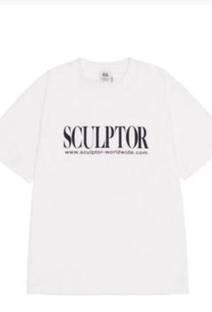 SCULPTOR ホワイト ロゴ Tシャツ - メルカリ