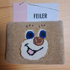 新品✦ฺFEILER ドアップテディ　ポーチ すぐ届く】FEILER ドアップテディ コスメポーチ (FEILER/ポーチ