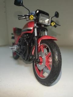 アオシマバイクシリーズKawasaki .Z400GPカスタムクリアケース