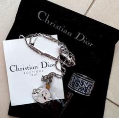 Dior　新品ネックレス　指輪