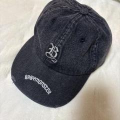 BABYMONSTER ベビモン HORN BALLCAP キャップ ブラック - メルカリ