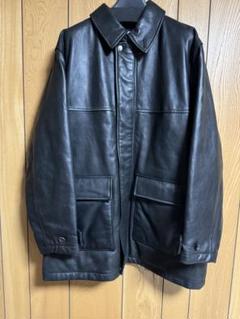 UNIVERSAL PRODUCTS SHEEP LEATHER CARCOAT - メルカリ