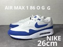 NIKE - 新品 ナイキ エアマックス1 &#39;86 OG ゴルフ ロイヤル 26.5 エア マックス 1 NIKE AIR MAX 86 OG GOLF white/black-gum med