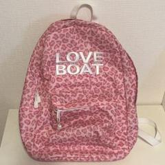 LOVE BOAT ヒョウ柄 バックパック リュック - メルカリ