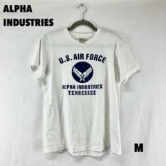 ☆W0138T☆ ALPHA INDUSTRIES Tシャツ