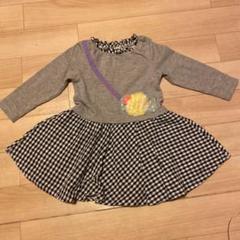 子供服 女の子 長袖 春服 ワンピース