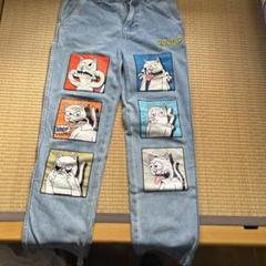 美品】リップンデイップ デニムパンツ ライトブルー - メルカリ