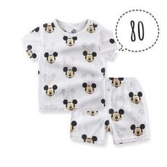 80サイズ♡新品ミッキー半袖パジャマ